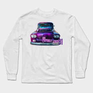 1959 Chevrolet Apache 31 Pickup Truck Long Sleeve T-Shirt